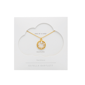 Estella Bartlett Circle Pearl Necklace